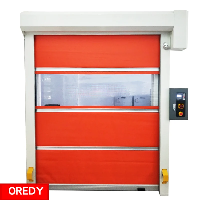 oredy pvc aluminum rolling door motor roller shutter with microwave motion sensor