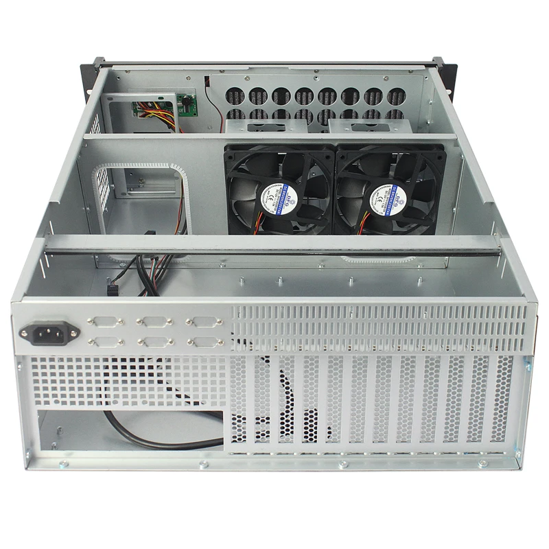 Заказной 4u Серверный корпус со светодиодным промышленным ПК atx компьютерный для серверной стойки