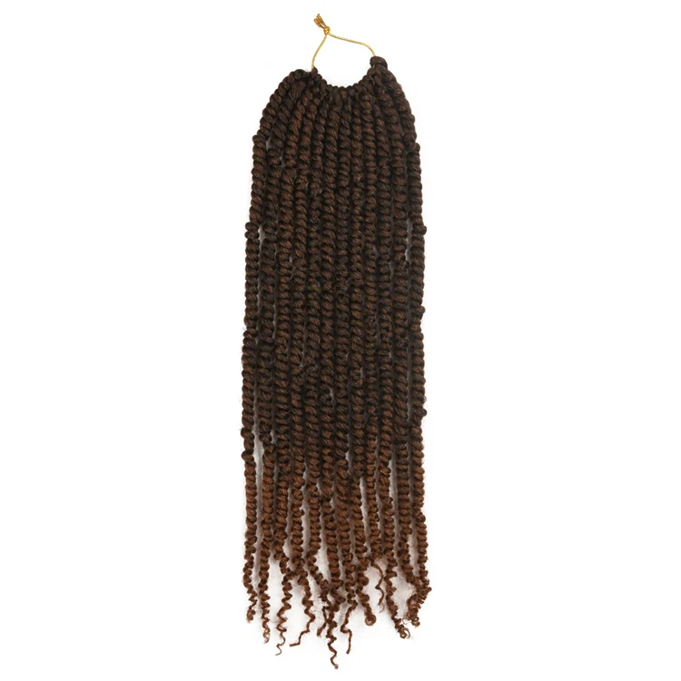 Pre Passion Twist Kenya Crochet Braiding Kinky Extension Water Wave ...