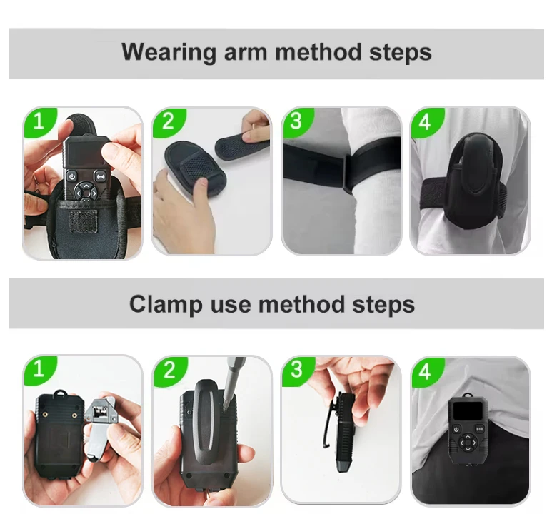 The Referee Coaching Staff Dedicated Full-Duplex Walkie Talkie Mesh Mesh Connection Technology Supports up to 32 People to Link