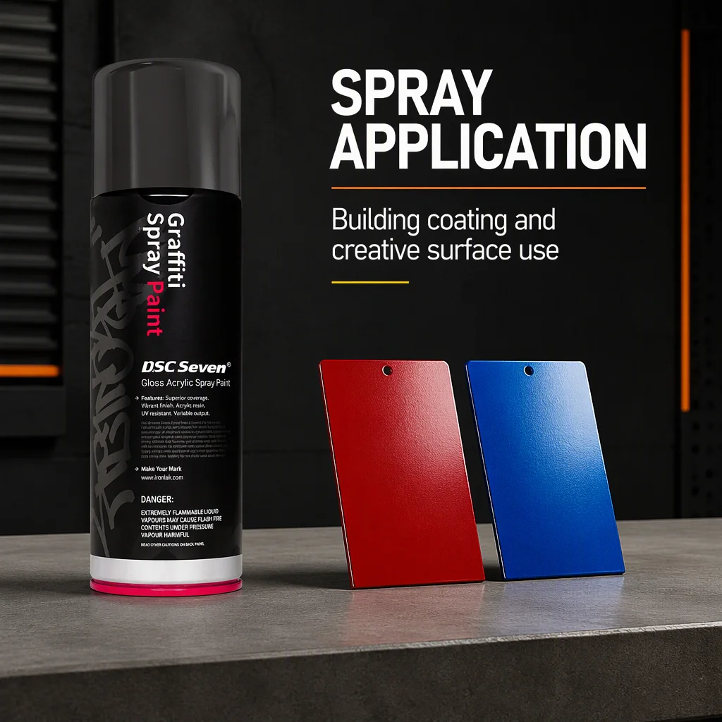 Aerosol Acrylic Anti-Rust Metallic Graffiti Individual Spray Paint Customized Aerosol Spray Paint for Graffiti and Art
