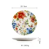white 8.8 inch plate