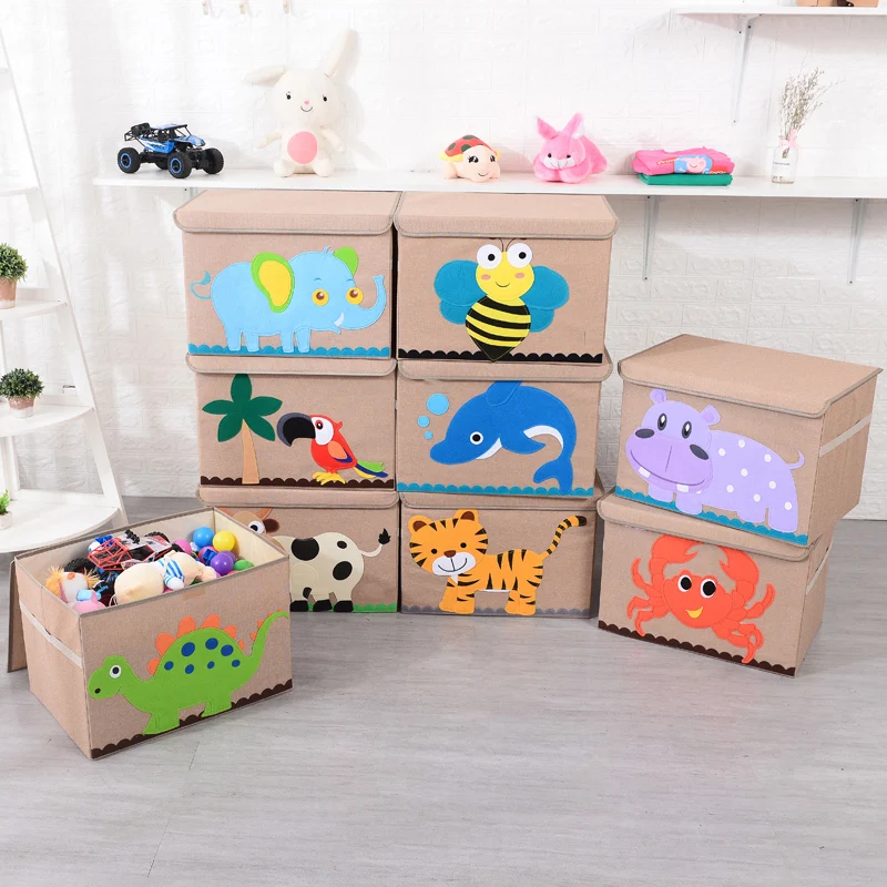Organize Kids' Toys with Eco-Friendly Storage Boxes