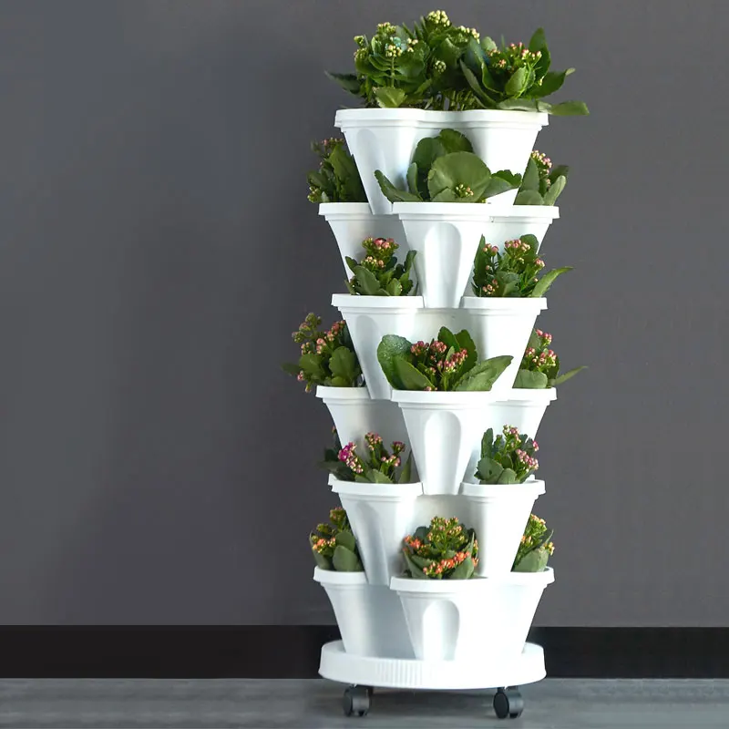 Home Irrigation Kit Greenhouse Hydroponics Growing Lettuce Strawberry Garden Tower System Vertical
