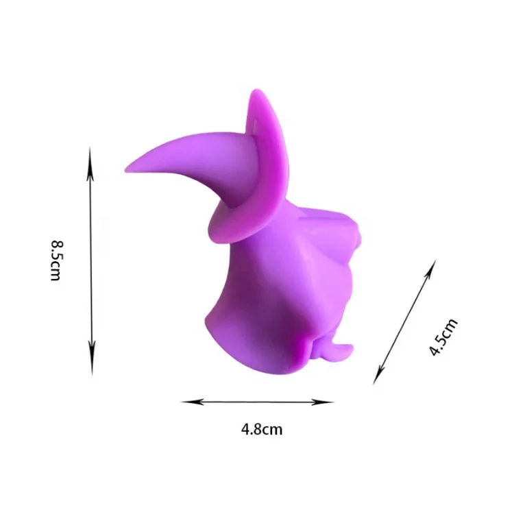 ODM & OEM 3,35 & 1,89 дюймовый нескользящий держатель ложки, органайзер для плиты Witch Agatha BPA-Free силиконовый Подставка для ложки, паровой реле