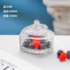 clear Heart-to-heart sugar cylinder-hammer flat