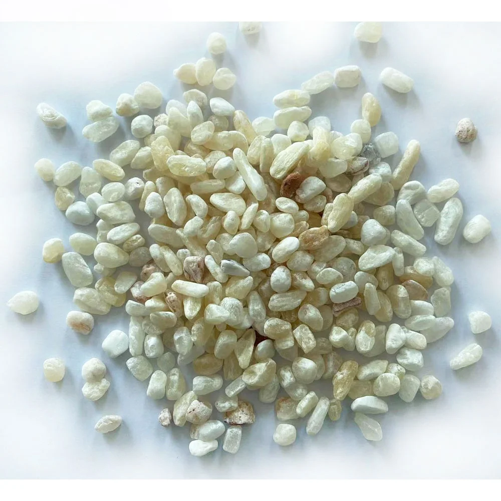 Dark Grey Natural Stone Pebble Pea Gravel for Construction