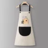 Waterproof halter Hi flower bear gray black ordinary style