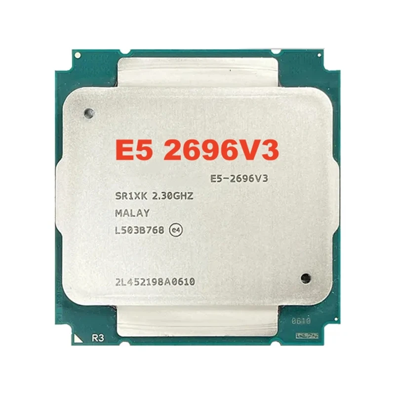 E5 2696V3 2.3G 18cores CPU LGA2011-3 Original Good Condition E5-2696V3 Server Processor