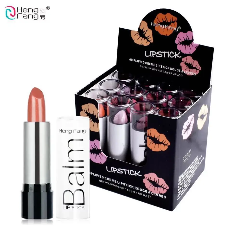 Heng Fang 12 Colors Moisturizing Long Lasting Kids Performance Stage Lipstick for Girls