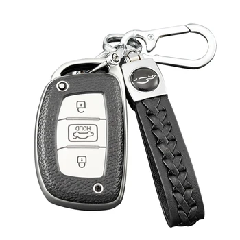 Premium Soft TPU Car Key Case Cover Shell for Hyundai IX25 IX35 MISTRA Elantra Tucson Sonata VERNA Key Rings Keychain Bag