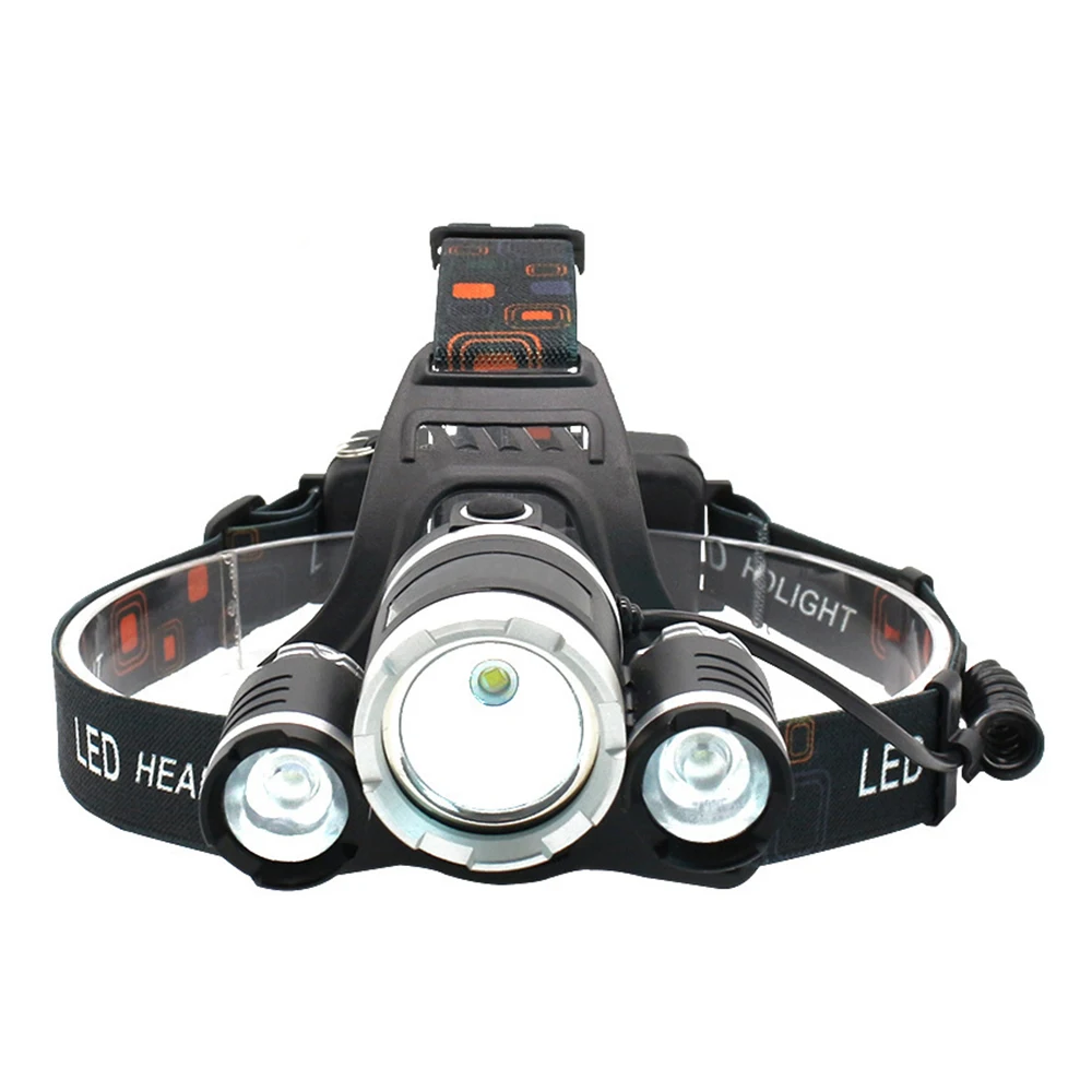 Portable Wholesale Powerful Waterproof USB Zoom Rechargeable Head Lamp Four Modes Led Head Lamp Torch Headlamp