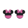 Mouse silicone Focal bead Fuchsia SA18-Q