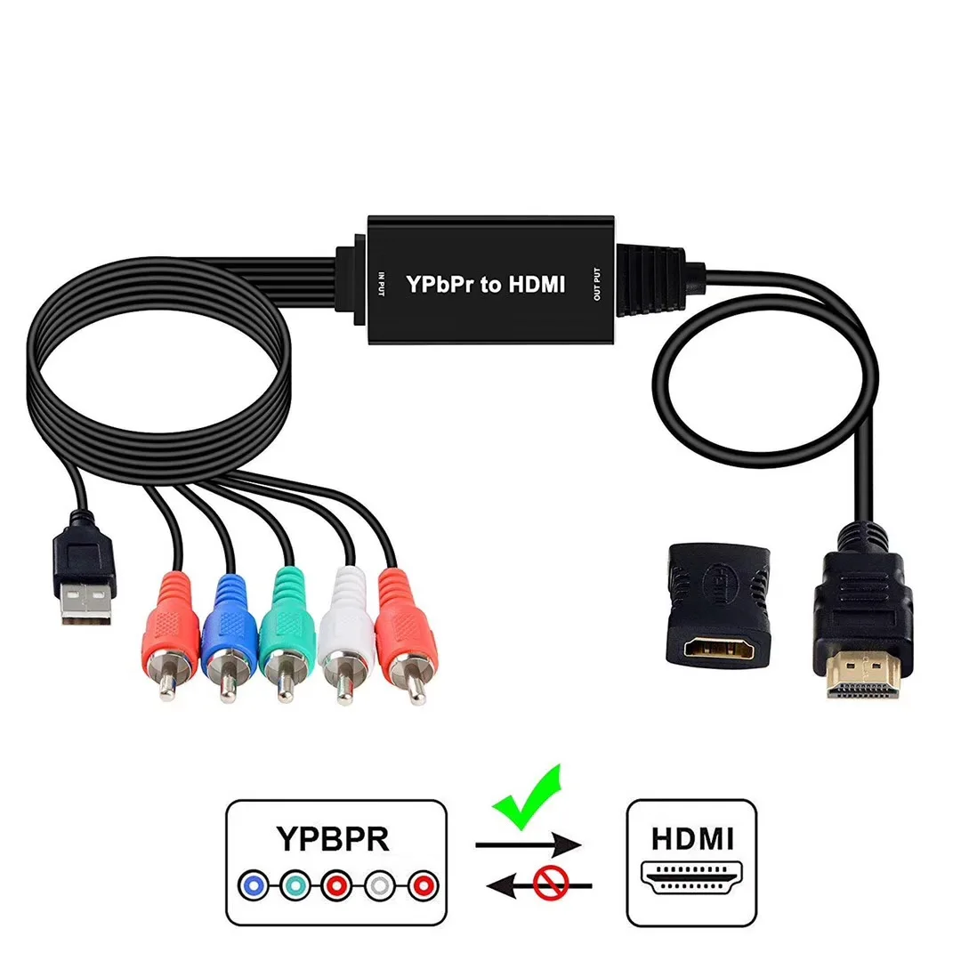 Cable componente best sale a hdmi