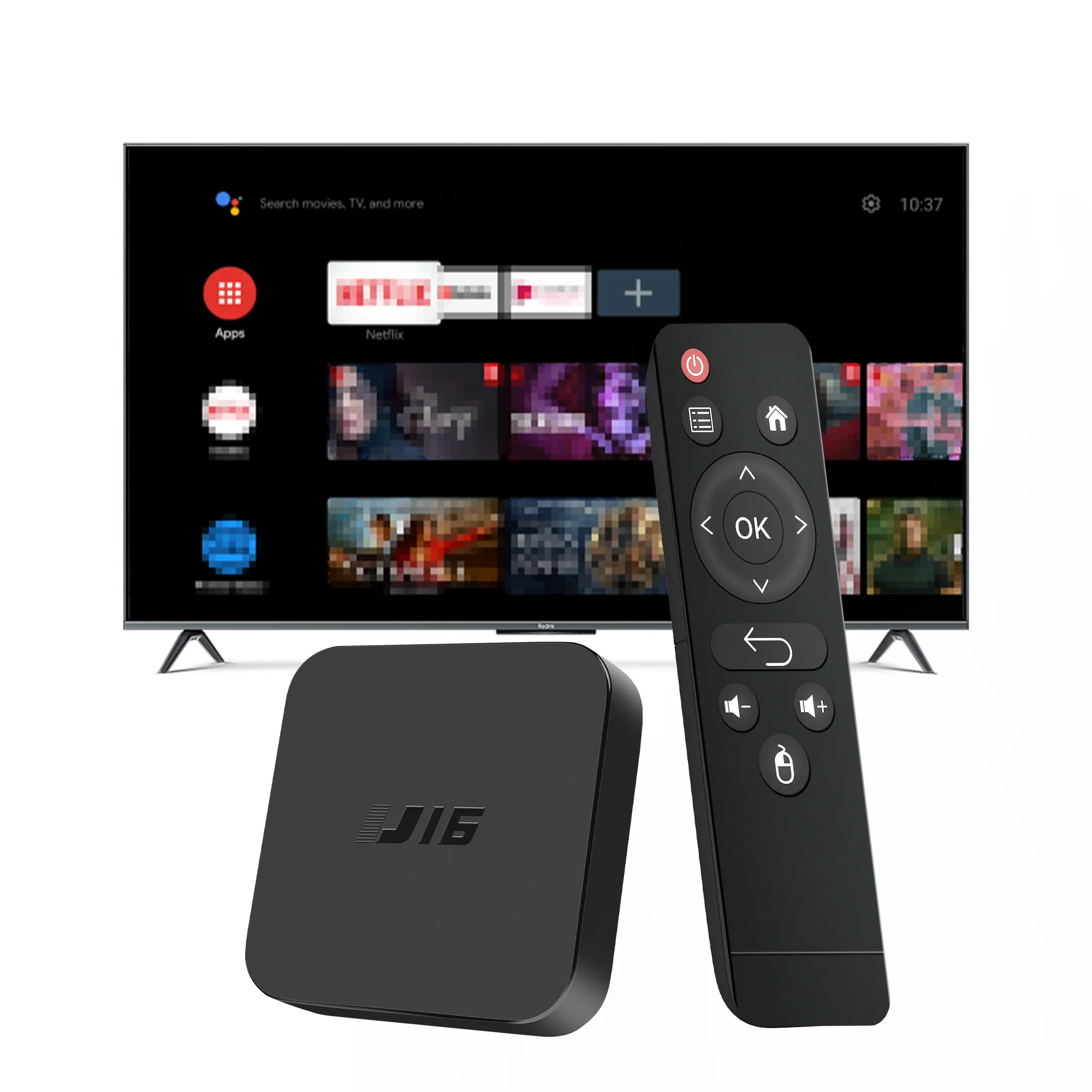 Android 13 TV Stick 8K HDR Media Player 2GB+16GB Global Version H313 - Quad Core