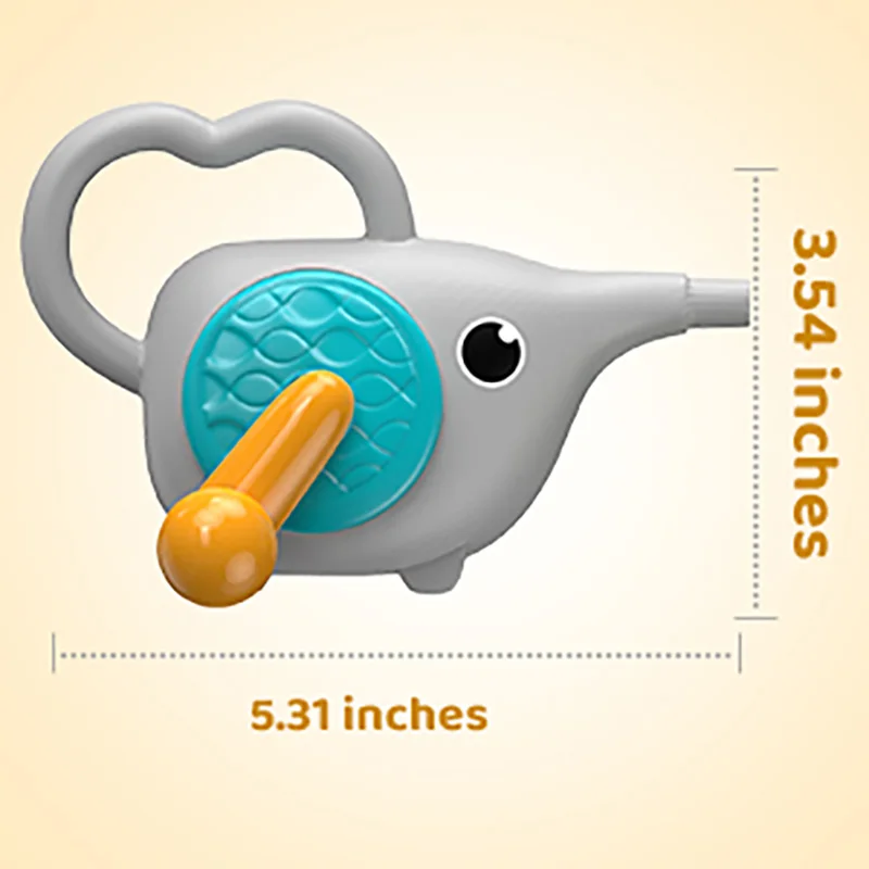 Hotselling Toddlers Baby Bubble Shark&elephant Hair Dryer Bathtub Toys