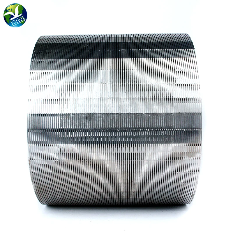 Stainless Steel Wedge Wire Mesh Johnson filter screen