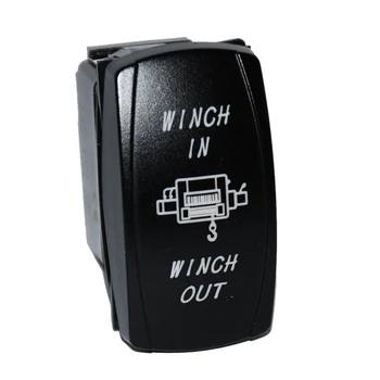 12 Volt 20a Dc 24 Volt 10a 7 Pin Dual Led Light Rocker Switch Double ...