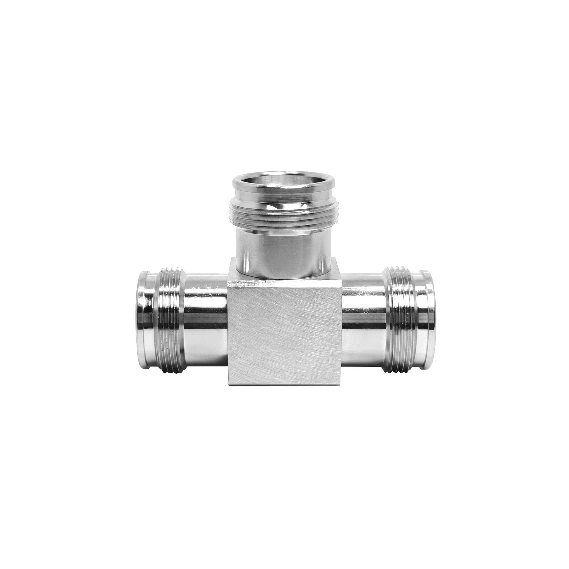 Low Loss Mini Din Female Triple Adapter 3-Way