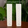 2pcs White pole + 1pcs plug+dripprer