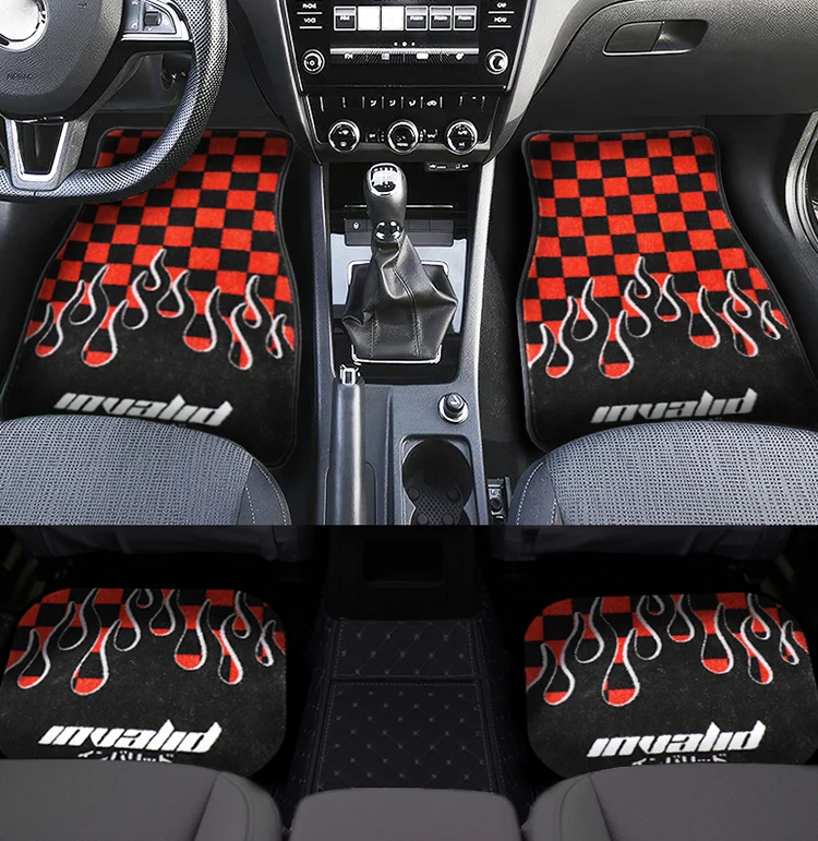 Customize Logo Anti-slip Universal Branded Rubber Floor Car for Mats details