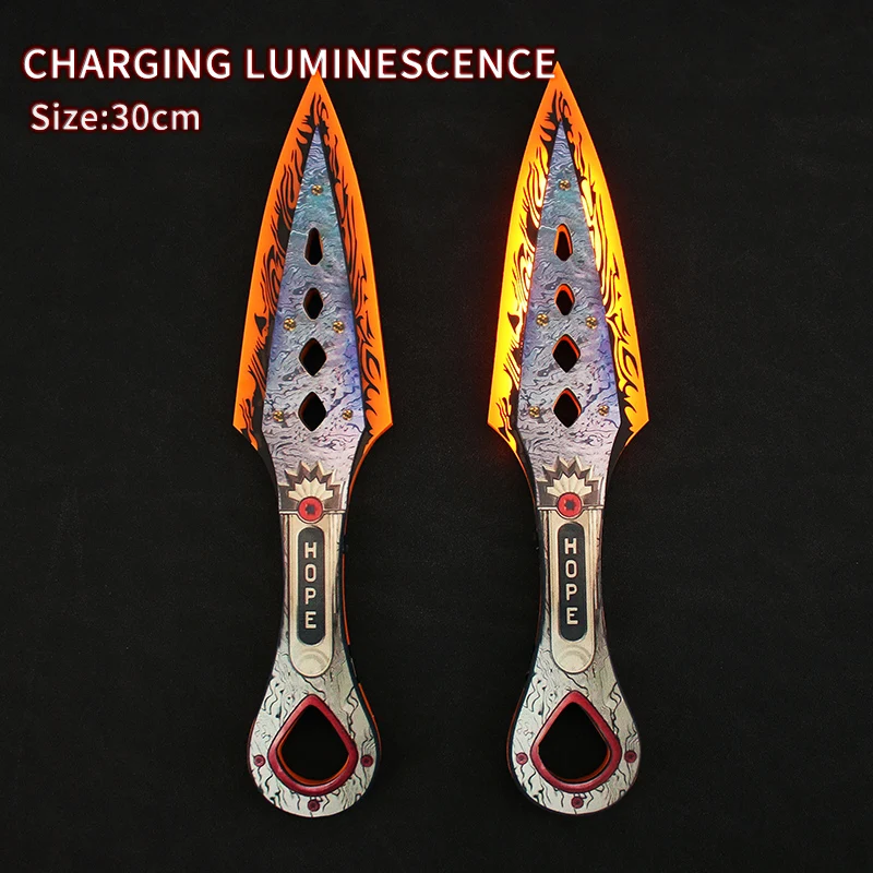 Réplique Métal Apex Legends Revenant Heirloom Hope's Dawn - 30 Cm, Décoration Collection Gamer