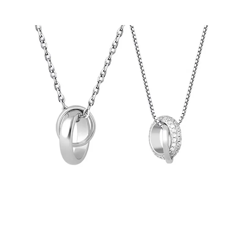 アクセサリー Llife DOUBLE RING PENDANT LIDNM / Llife ONLINE STORE / Llife DOUBLE RING PENDANT