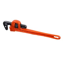 Sanhong Lightweight Plastic Handle Pipe Wrench 10inch 48inch American Metric System OEM Customizable Sales Manual Hardware Tools