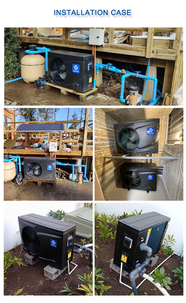 Inverter Pool Heater, R32, 11.2kw, Electric - detail 36