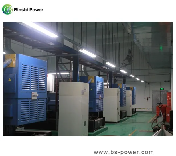 1mw 2mw Gas Turbine Generator Three Phase Open Type Natural Gas Generator