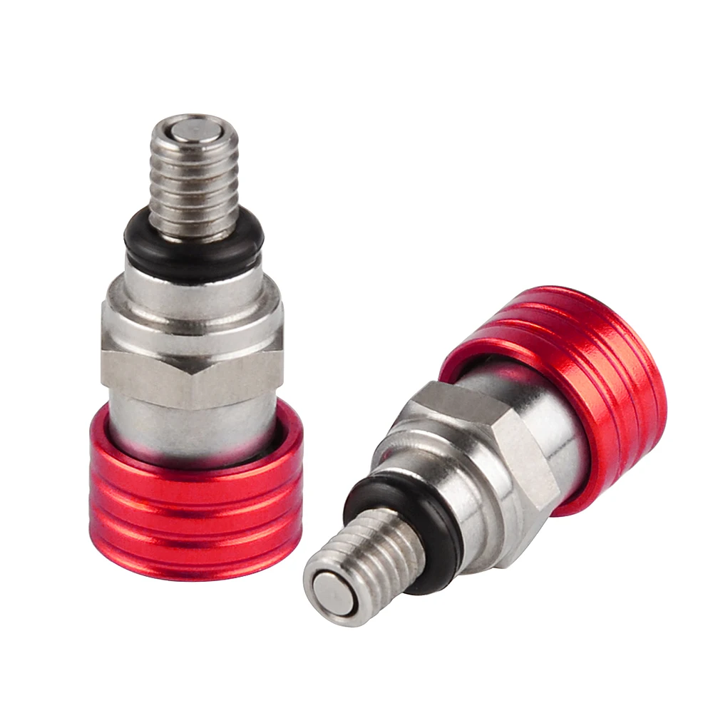 Bjmoto M5x0.8 Fork Air Bleeder Valve – Fits Honda CR85 CRF450X CR500 Suzuki DRZ250 RM60 – Black