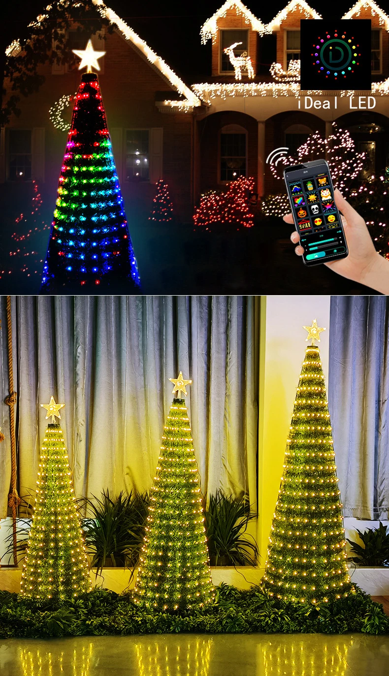 Wholesale Christmas Tree Lights 400 Led Christmas Tree With Adjustable