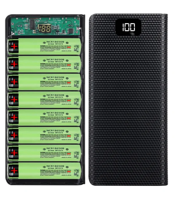Easy Replace 18650 Battery DIY Mini USB Power Bank  20000mah for Smart Phone