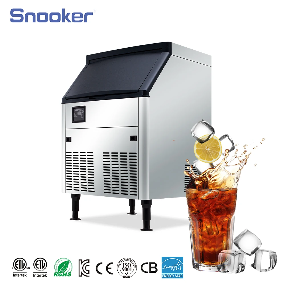Dry Ice Making Machine Factory 127kg/24h Tube Ice Machine Mquina De Hielo for American Canada
