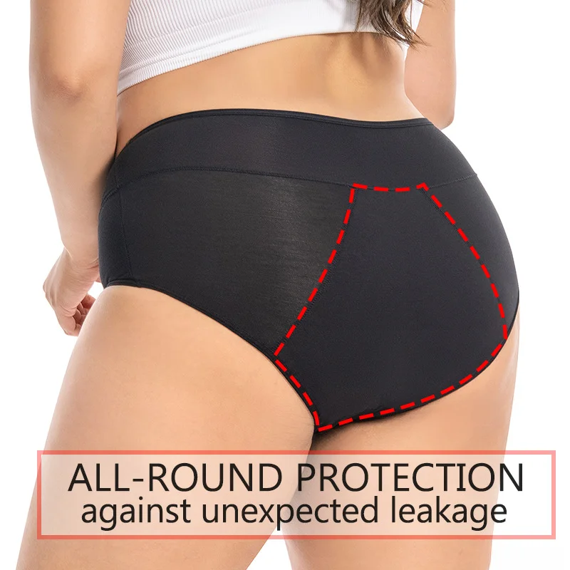 Plus-Size Gusset-Panel Period Brief -gusset reference