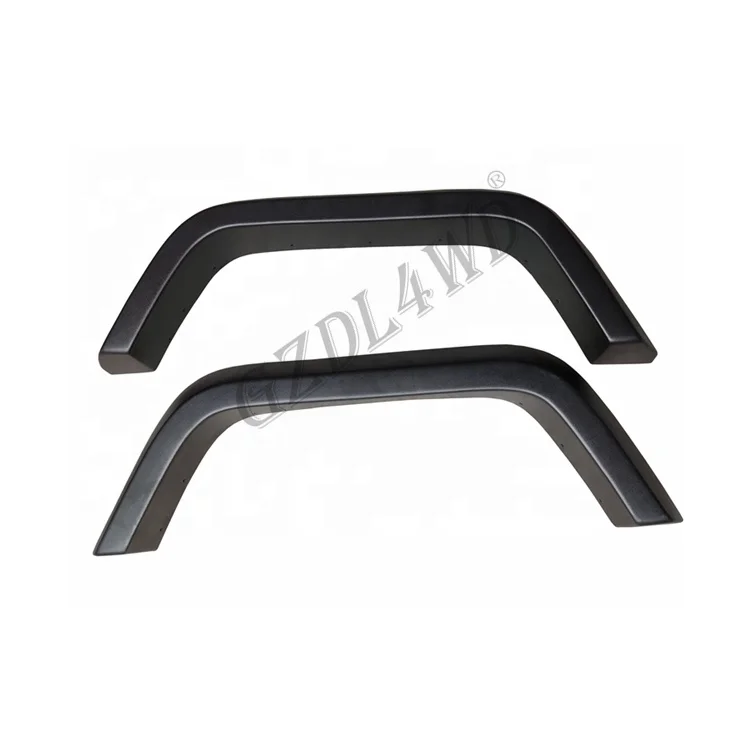 Short Version 70CM Rear Fender Flares for Land Cruiser 79 Series Single Cab Flares