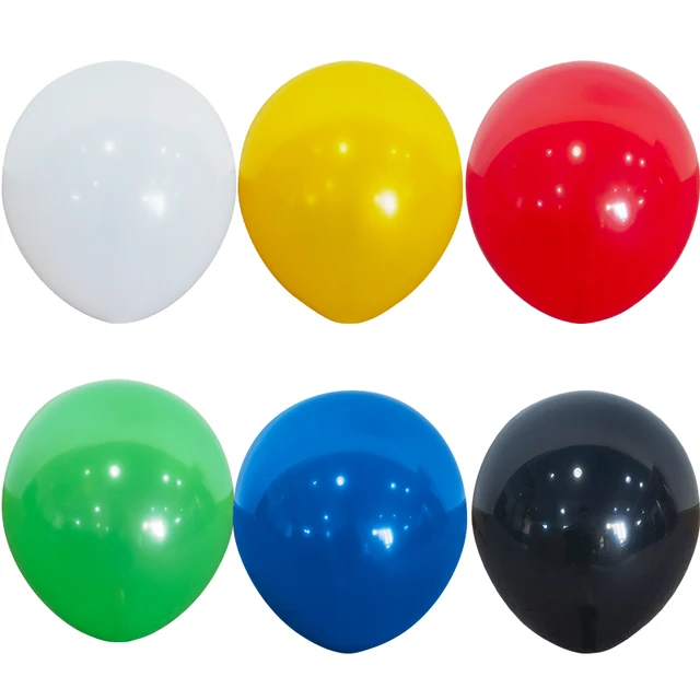 Wedding and First Birthday Party Balloon Decoration Thickened Explosion-Proof Non-Toxic round Matt Balloon Layout