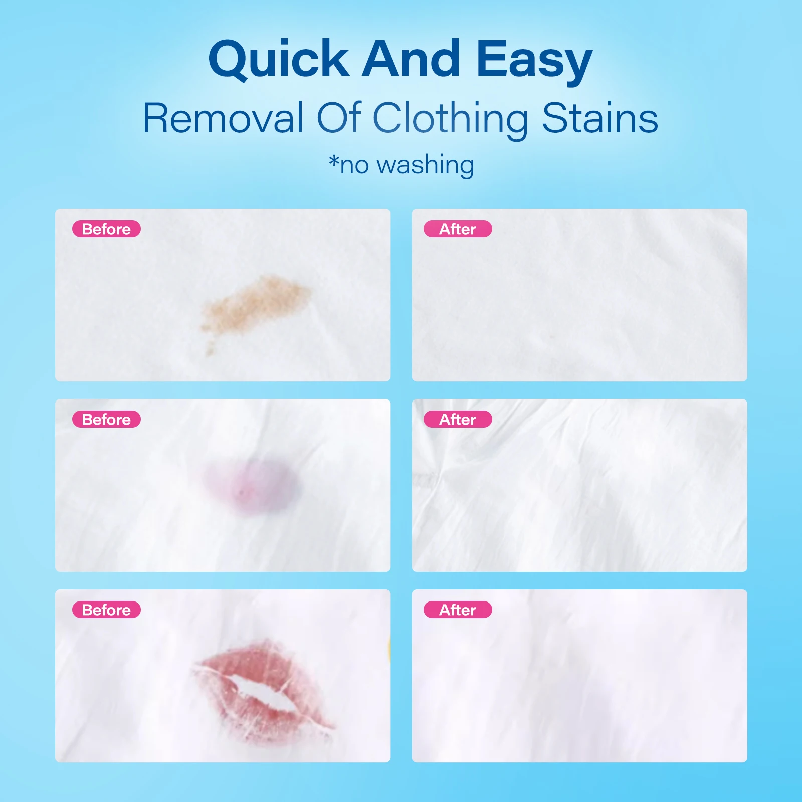 9ml to Quickly Clean Dirt Oil Color Spot Food Drink on the Go Instant Laundry Clean Clothes Bleach Stain Remover Pen
