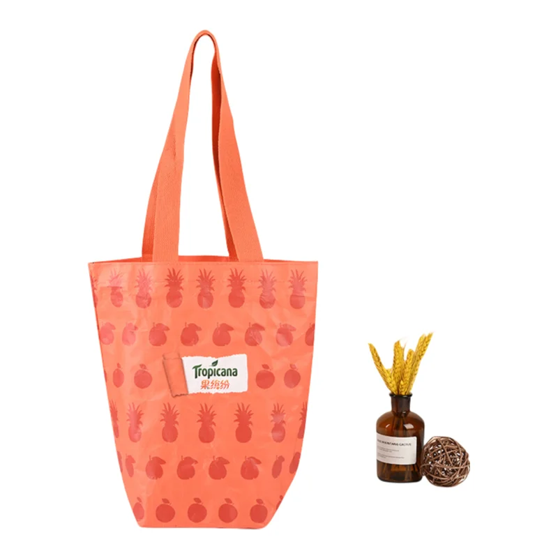Small Size Eco-Friendly Laminated PP Woven Tote Shopping Bag Customized Color Reusable with Custom Logo