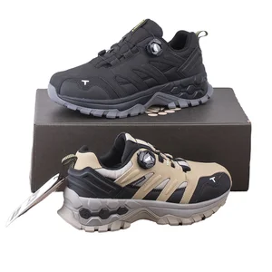 Rotary Buckle High-End Unisex Lightweight Cushioning Waterproof Non-Slip Breathable EVA Midsole Mesh Upper Autumn Outdoor Hiking