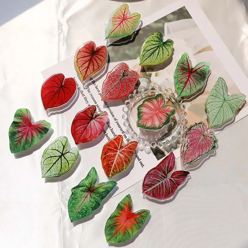 Популярная акриловая телефонная розетка Griptok, складной держатель для мобильного телефона для извлечения, подставка с изображением растений и листьев, розетка для телефона на заказ