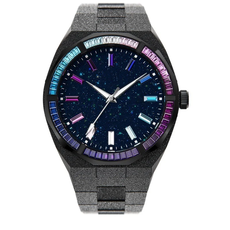 Diamond Quartz Men's Watch OM-904841