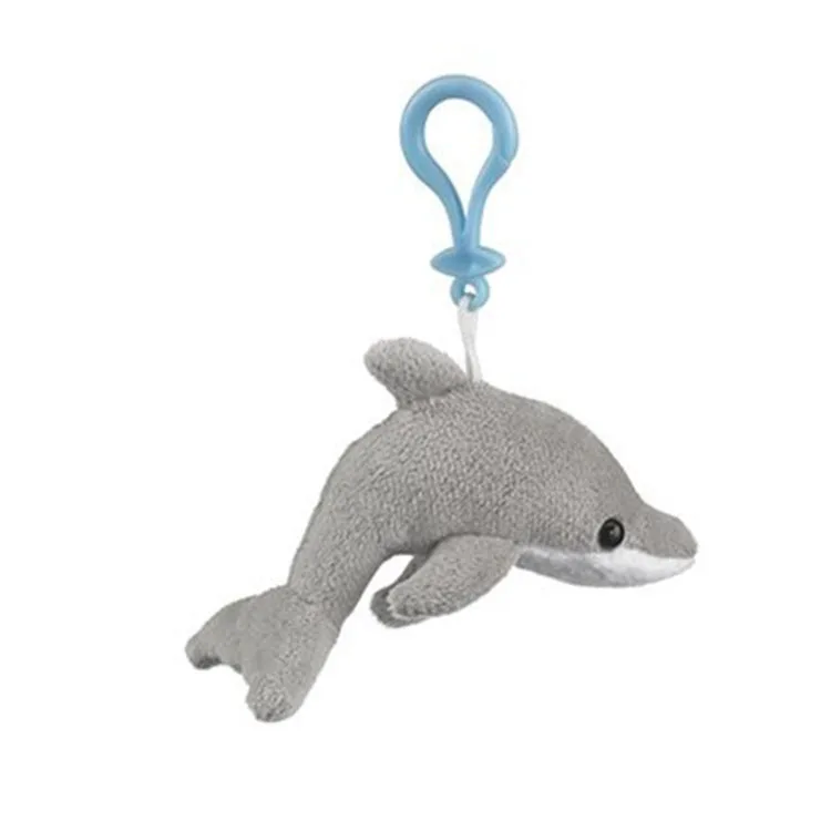 dolphin keychain plush