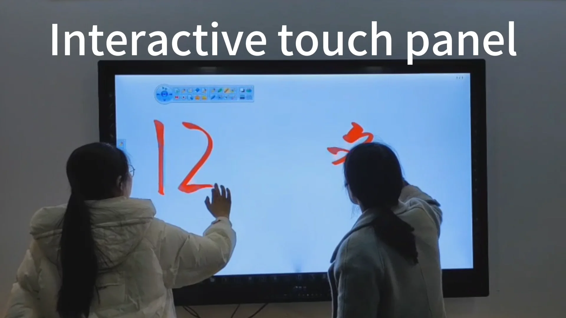 4k Remote 55 Inch Interactive Display Electronic Whiteboard From China ...