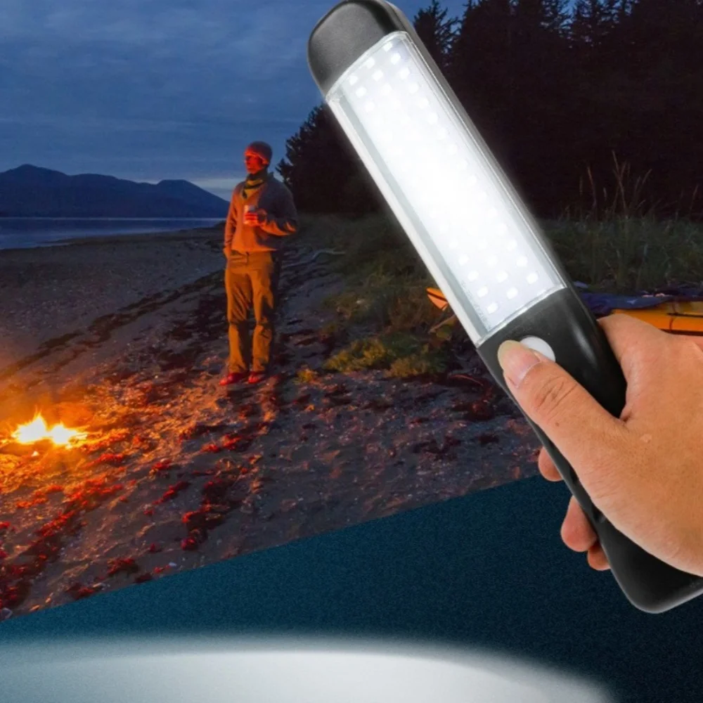 LED Charging Outdoor Strong Light Portable Anti-fall Suction Lamp