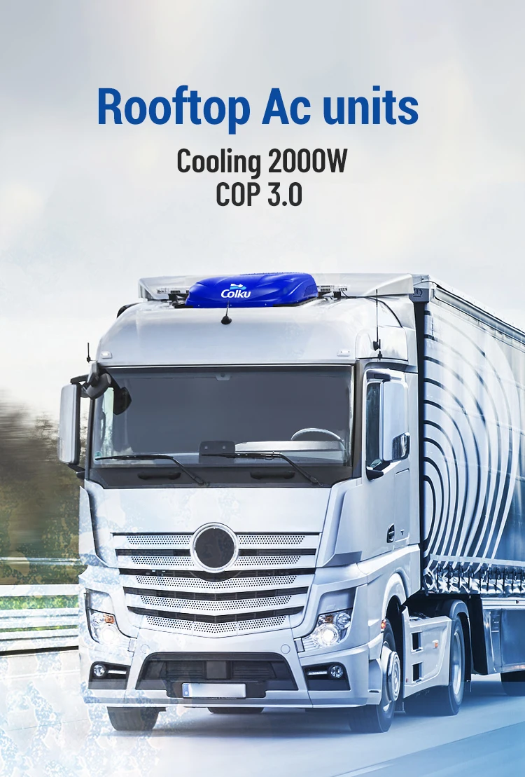 Auto Roof Mounted air Conditioner 24v Roof Top Cooling Systems R410a RV ...