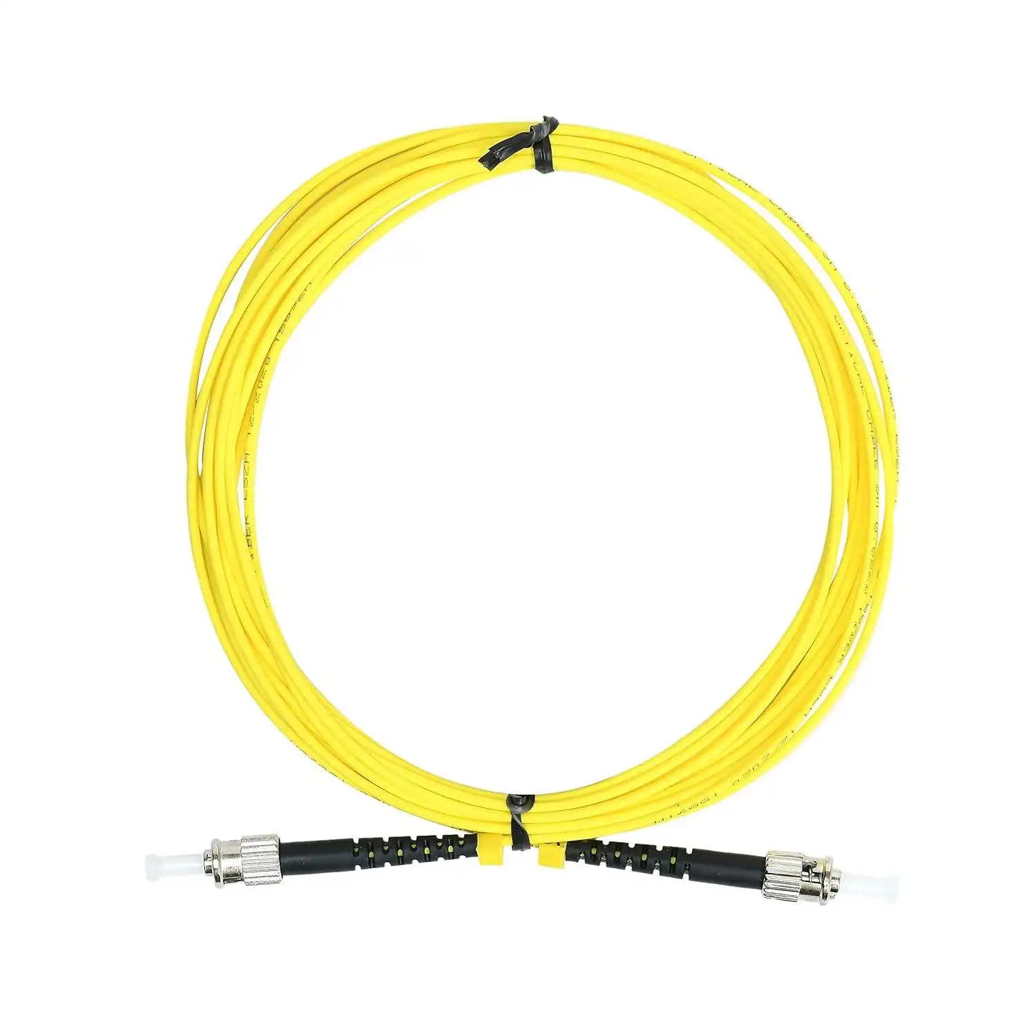 Customizable 2.0 or 3.0 mm FC/UPC-FC/APC Fiber Optic Patch Cord Single-Mode G657A1 for FTTH Wired LAN Network 1550nm & 1310nm