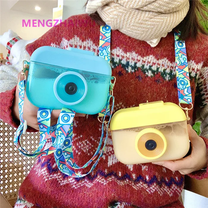 Indonesia best selling daily home use products plastic kids drink bottle Creative Camera shaped design eco friendly water bottle
