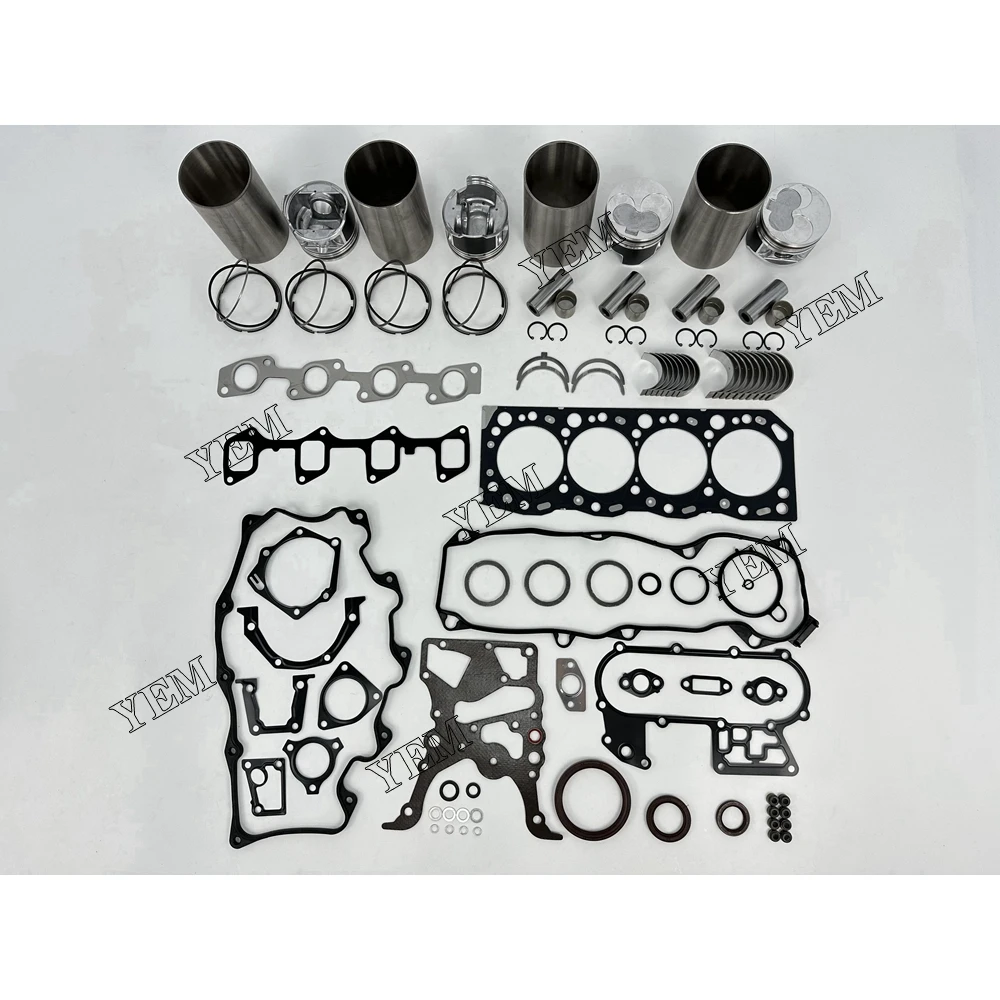 For Toyota 5L Cylinder Liner and Gasket Kit With Bearing Set Spare Parts High Performance Industrial Engine Parts