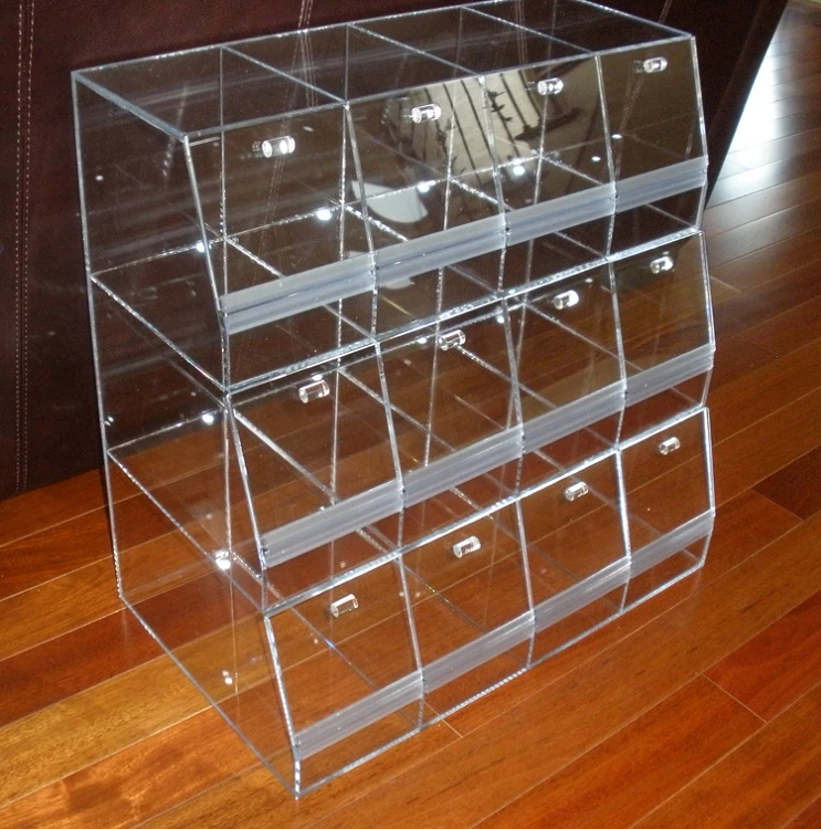 Wholesale Stackable Clear Acrylic Candy Bins with Scoop